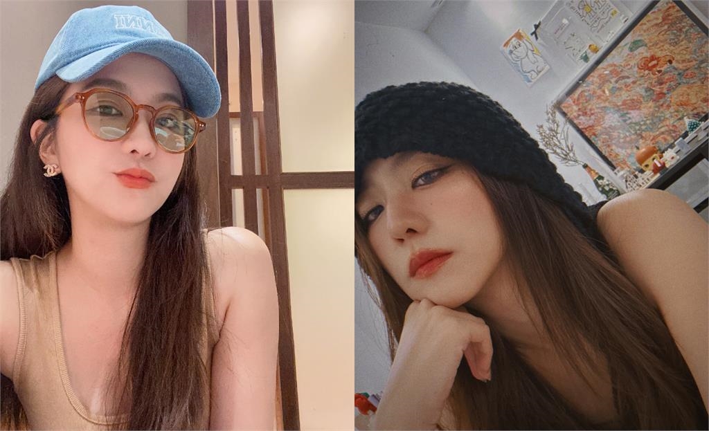 周曉涵泳池大解放「開深V穿搭」太辣!黑Bra「深溝炸出雪球」吸萬人狂讚