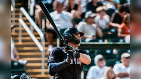 MLB(影)／就只會打全壘打！洋基大物新秀「左打法官」春訓轟不停