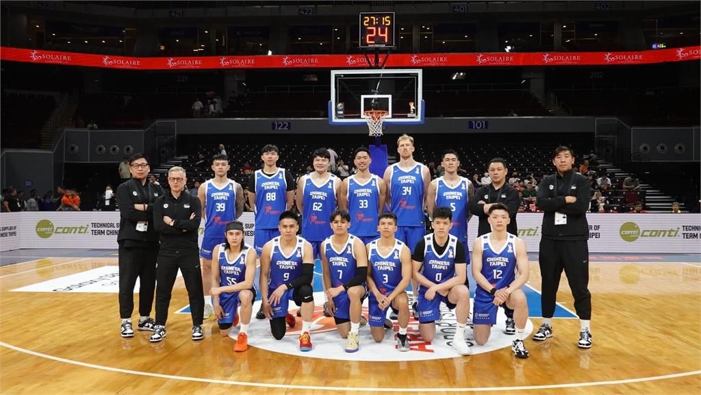籃球／台灣男籃對決中國！台灣隊決勝節遭逆轉以93比100吞下敗仗