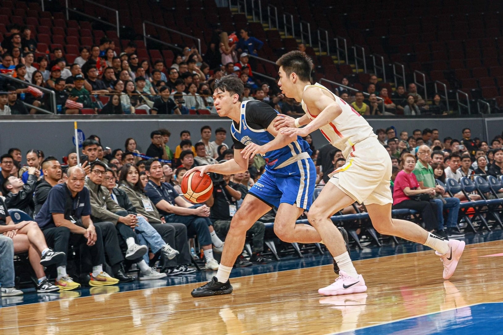 中華隊今天迎戰中國。（籃協提供）