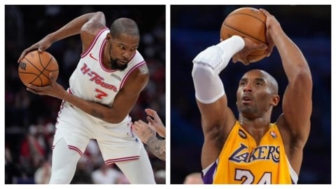 NBA(影)／「KD」杜蘭特得分超驚人！「這一紀錄」超越「黑曼巴」Kobe