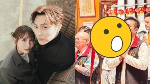 粿粿、王子「同場宮廟拜拜」刻意站很遠！秒遭抓包「私下有說有笑」畫面網傻眼