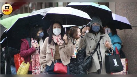 今下午鋒面南下　明氣溫降全台有雨「這天」才好轉