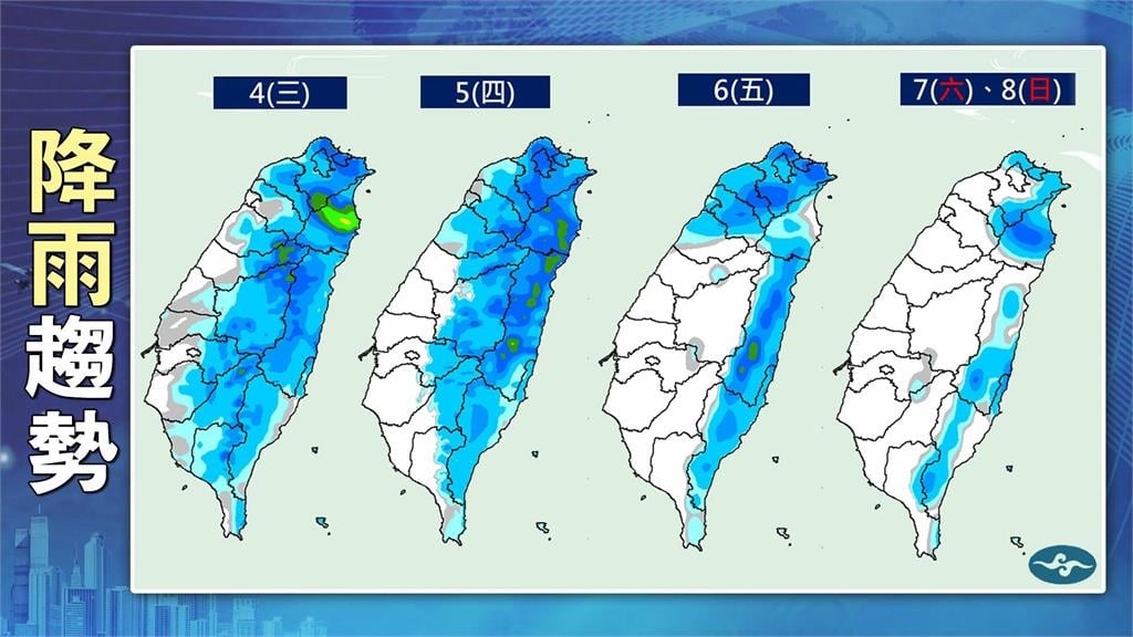 東北季風「連2波」來襲！雨彈狂炸+溫度急降…林嘉愷曝「降雨地區」