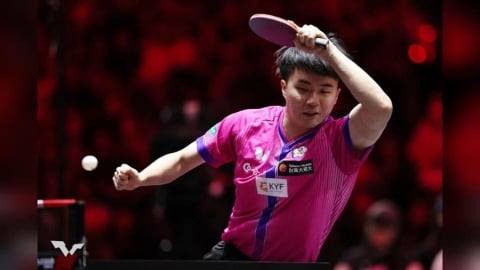 桌球(影)／林昀儒新加坡大滿貫賽獲亞軍！締造台灣球員史上最佳成績