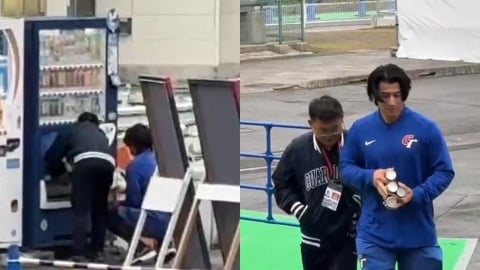 經典賽(影)/陳傑憲變身採購組長冒雨買飲料 陷選擇障礙過程全都錄