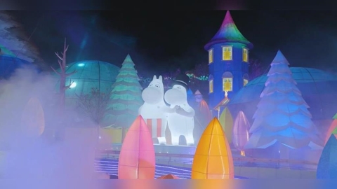 台中超療癒「姆明一族」主燈秀變暗淡 全場觀眾傻眼