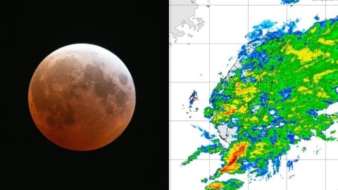 全台雲多又雨看得到「元宵血月」嗎？氣象署曝「這時段」水氣減少有望瞥見