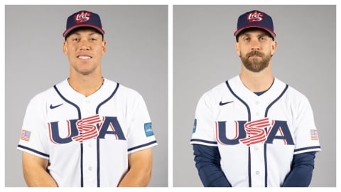 經典賽(影)／哈波始終與洋基無緣！終於在美國隊如願和法官並肩作戰