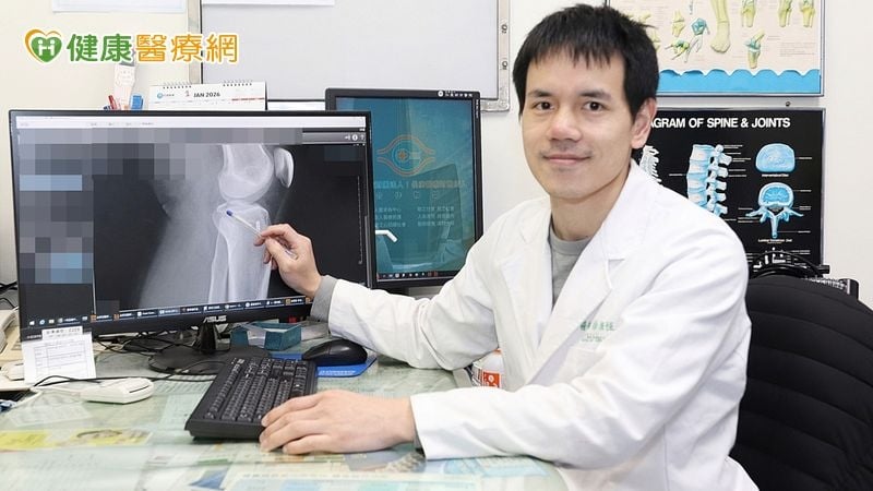 機車族車禍膝蓋骨折　微創手術助加速康復