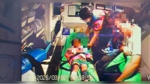 天降橫禍！台南5歲女童學游泳遭「天花板輕鋼架」砸中　右腿割傷8公分深可見韌帶