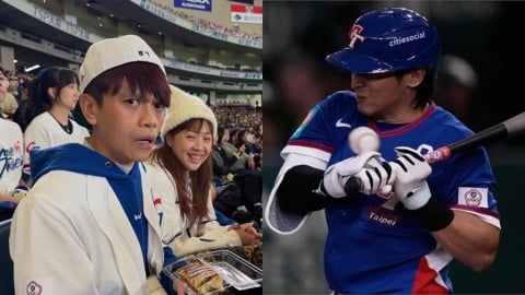 經典賽／陳傑憲遭球吻骨裂！蔡阿嘎怒「爆粗口比倒讚」全被拍：敢打台灣隊長