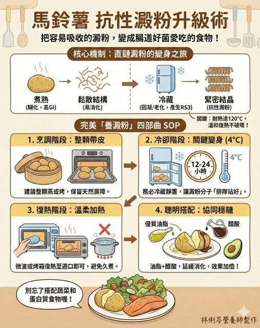 馬鈴薯是澱粉陷阱不敢吃？營養師揭烹調保存「4關鍵」穩血糖還不發胖！