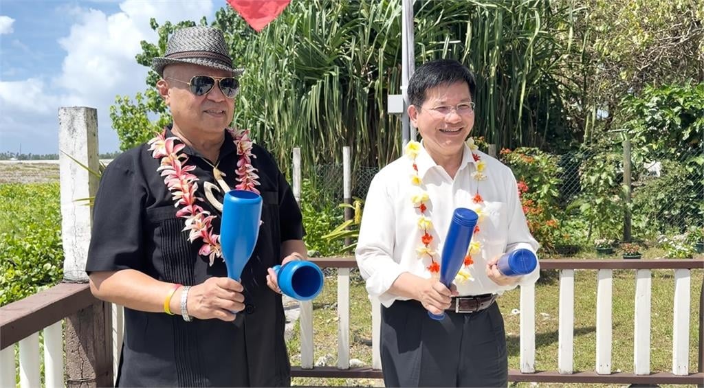 快新聞／台日今晚對決！大谷翔平領軍日本隊　林佳龍與吐瓦魯總理拍片「挺台灣」