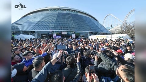 經典賽／中職會長蔡其昌穩軍心！鼓舞台灣隊與球迷　張惇涵留言「這句話」