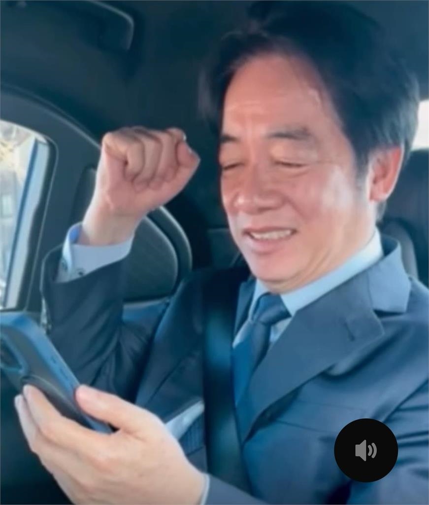 經典賽／台灣14：0扣倒捷克！「脆」迷因釣出總統本人　賴清德車上看球真實反應曝