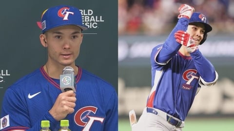 為台灣敲出滿貫全壘打　費仔：很榮幸代表台灣