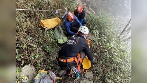 資深高山協作員失足墜谷亡　屏東消防局哀悼：任務結束了