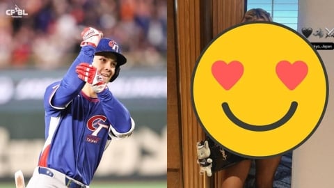 經典賽／費仔炸裂敲出滿貫砲！金髮辣妻場邊「穿台灣戰袍」辣腿現形　網暈：大嫂加持