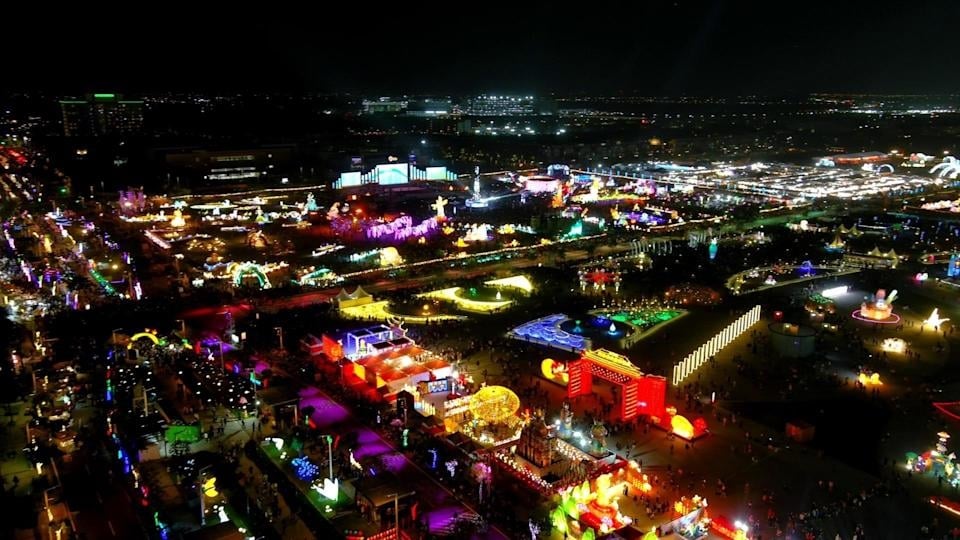 ▲2026台灣燈會在嘉義，吸引大量民眾前來賞燈。 嘉義縣政府提供