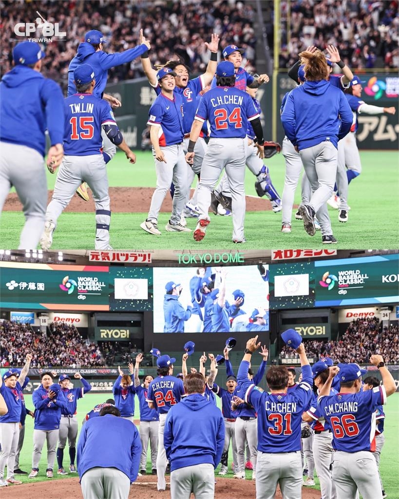 經典賽／台灣20年首贏韓國「球員全哭崩」！美國主播「1句話」萬網淚目