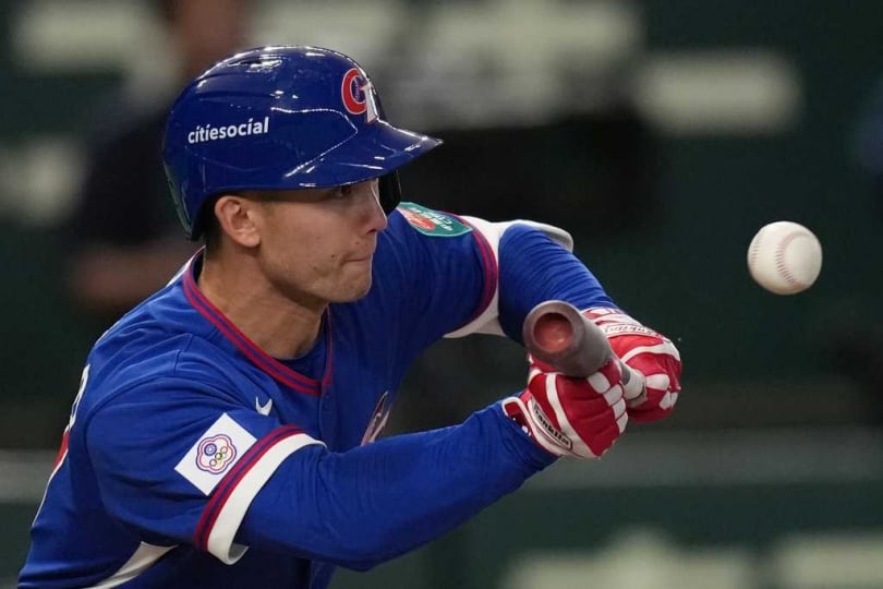 費爾柴德第8局轟出2分砲,成為中華隊擊敗韓國的重要一擊。