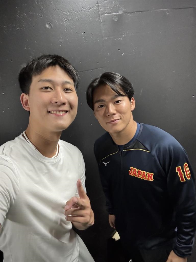 沙子宸場上「狠K大谷翔平」！私下秒變迷弟同框「世界鬼王」網嗨喊：你會成為他