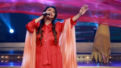 《超級冰冰Show》許景淳唱到肩帶滑落！ 陽帆「直擊全程」嚇壞反應全曝光