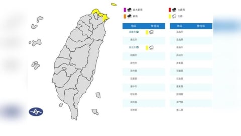 雨彈開炸！2縣市大雨特報　下到明天