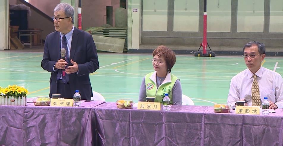 藍彰縣長人選難喬! 陳素月"鴨子划水" 邀教育部長訪校園