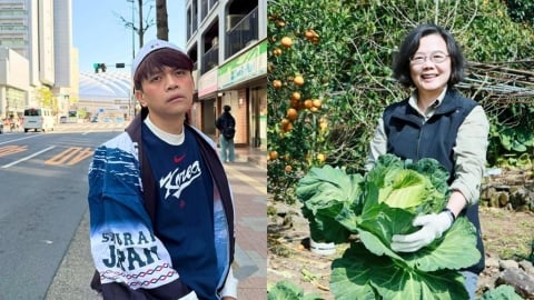 經典賽／蔡英文「突點名蔡阿嘎」玄學發功！他本人現身笑嗆「好了啦」：有空在那邊…