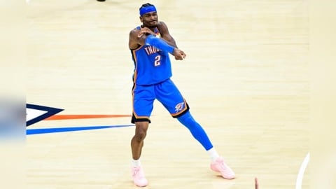 NBA(影)／SGA砍進致勝3分球勝金塊！同時還追平上古神獸紀錄