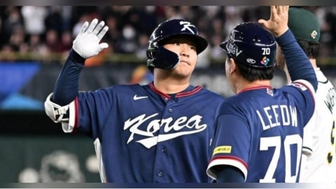 WBC文保景遭疑「控分」！台灣球迷出征IG　韓媒反擊：台網友水準真差