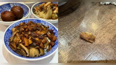 好扯！必比登名店小王煮瓜「滷肉飯吃到菸頭」　衛生局稽查揪4缺失