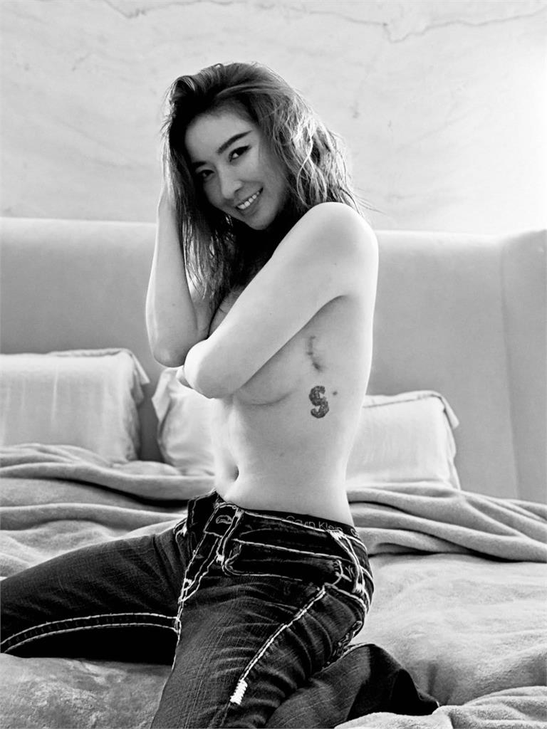 正能量！許維恩現身長庚記者會　分享乳癌手術過程