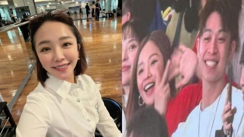 賴慧如飛日替台灣加油「登東蛋電視牆」！喊完「身上1部位」秒出事：要找醫生