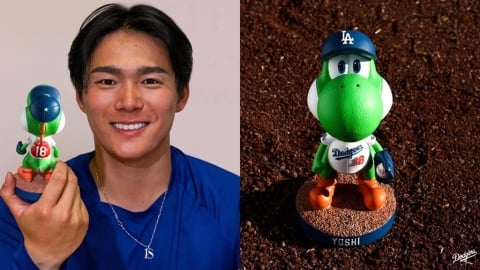 經典賽(影)／日本隊要去邁阿密了！山本由伸先幫道奇推坑「耀西公仔」萌翻球迷