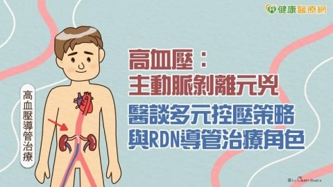 高血壓：主動脈剝離元兇　醫談多元控壓策略與RDN導管治療角色