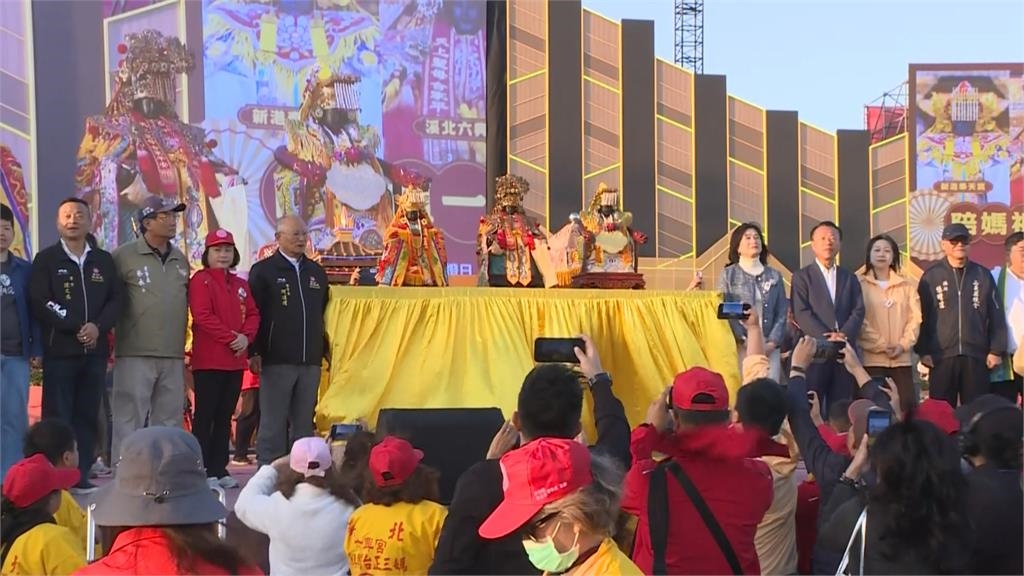 迎天后級貴賓！　三尊媽祖蒞臨台灣燈會現場