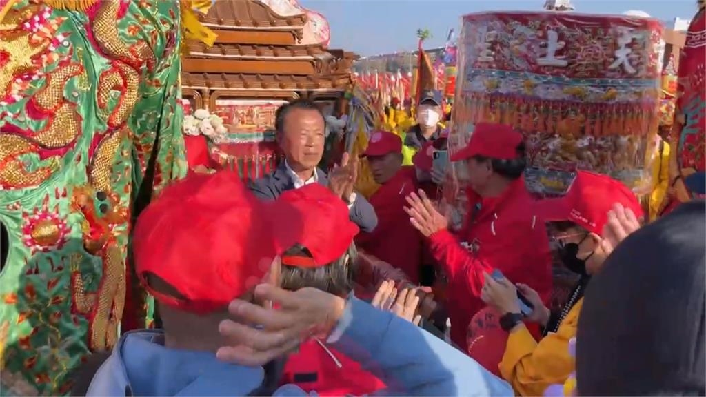 迎天后級貴賓！　三尊媽祖蒞臨台灣燈會現場