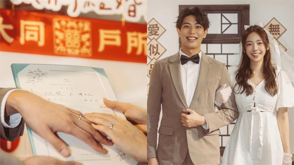 陳天仁再婚日籍YTR「甜曬結婚書約」！老公曾被目擊「約會愛莉莎莎」背景曝