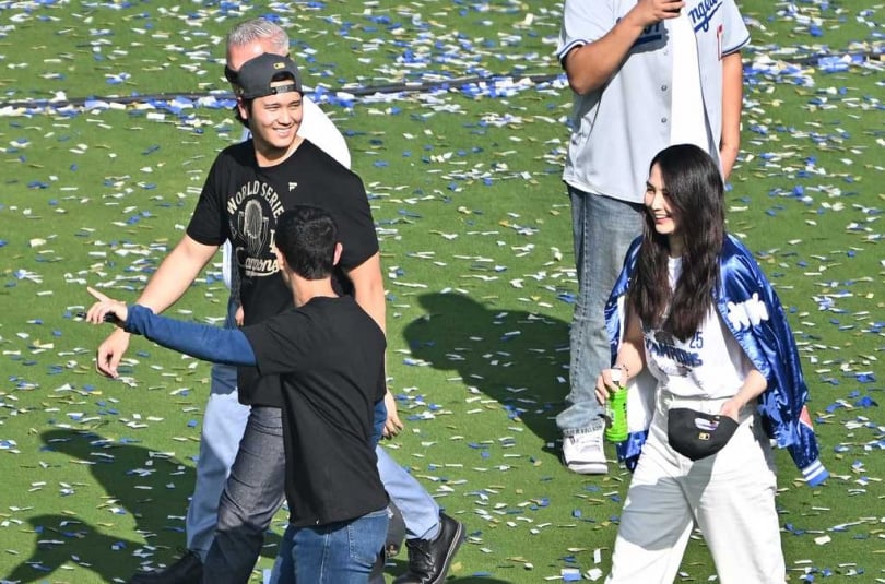 真美子婚後首度返日，外界關注度相當高。（圖／達志／美聯社）