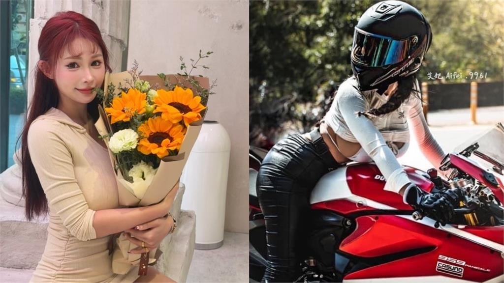 重機女神「坦克衣變形」殺進機車行！電動門突關「超兇大饅頭」被夾住　出事畫面瘋傳