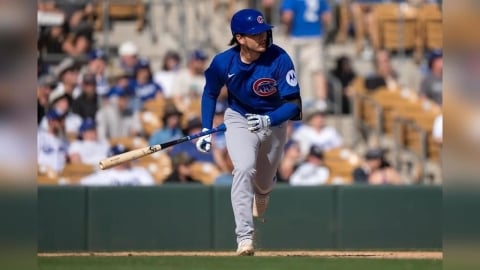 MLB/無緣經典賽台灣隊的「龍仔」傷癒復出!小熊熱身賽先發敲1安貢獻1分打點