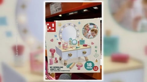 霸占美式賣場「化妝台玩具」現貨惹議 團購主丈夫發文致歉