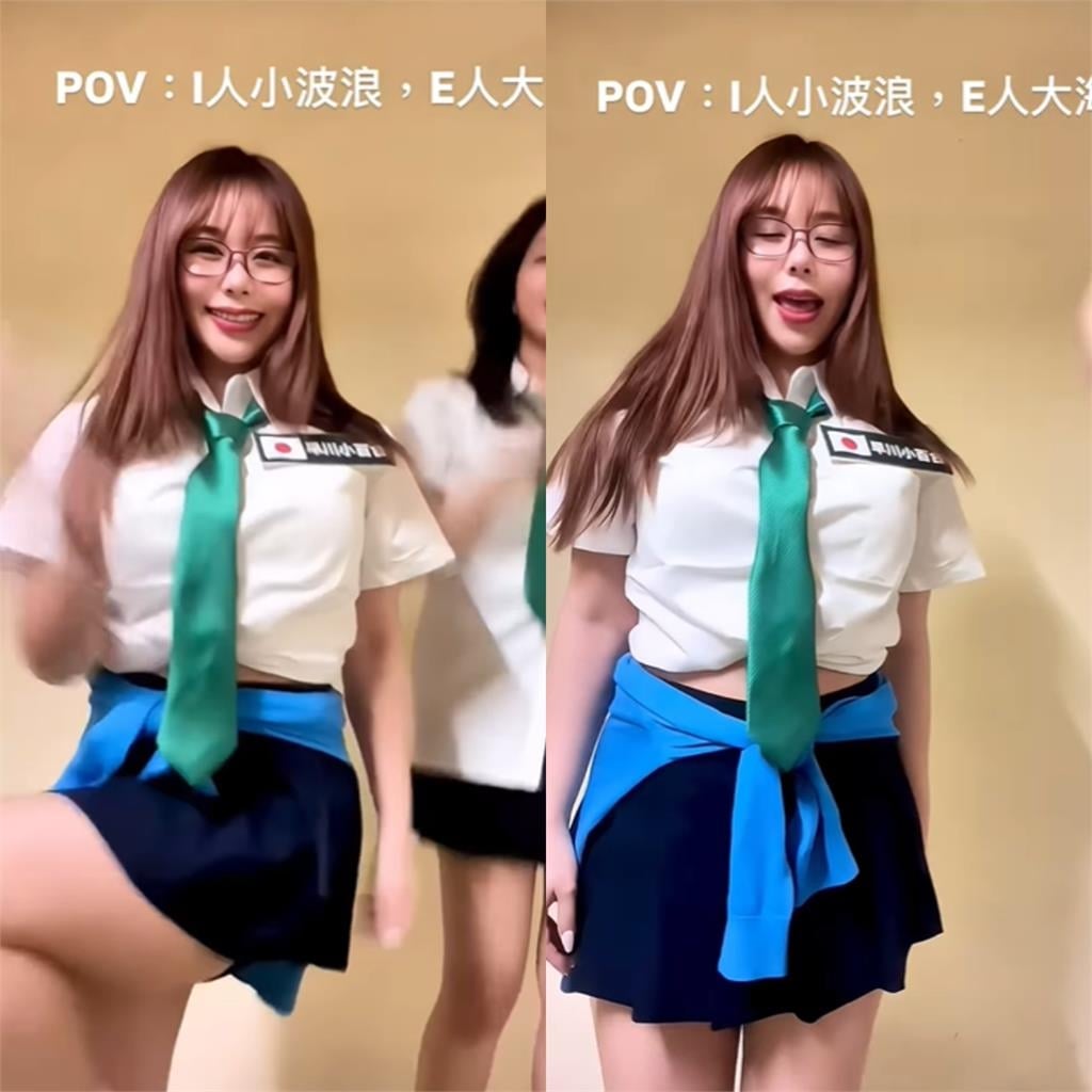 日本女主播來台發展「暴增10kg」！高衩泳裝「細繩勒出巨大白饅」嗨喊：台灣的愛