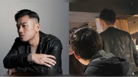 獨家／77老大帶正妹餐敘滿臉笑意　仍情牽三年前同上汽車旅館的「她」