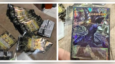 抽中百萬《遊戲王》神卡　玩家一刀剪壞當場崩潰