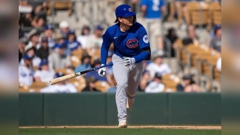 MLB／小熊隊龍仔上壘率百分百！春訓熱身賽狀況優異上壘率高達5成