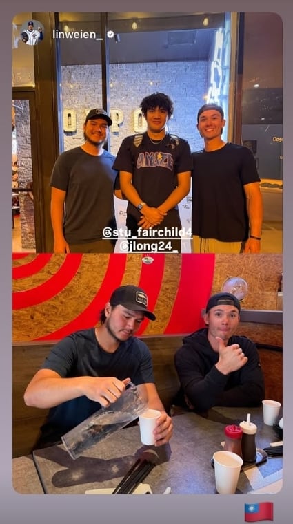 旅美台將大集合！龍仔、費仔「被帶去吃三媽臭臭鍋」反應曝　超強陣容網嗨：未來台灣隊